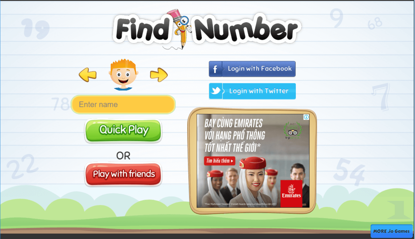 Findnum.net Unblocked Game